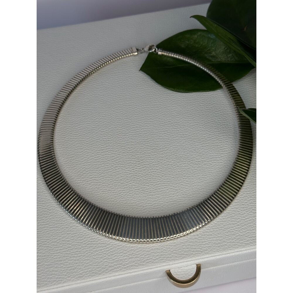 Elegant Design 925 Sterling Silver Necklace Length 17 inch